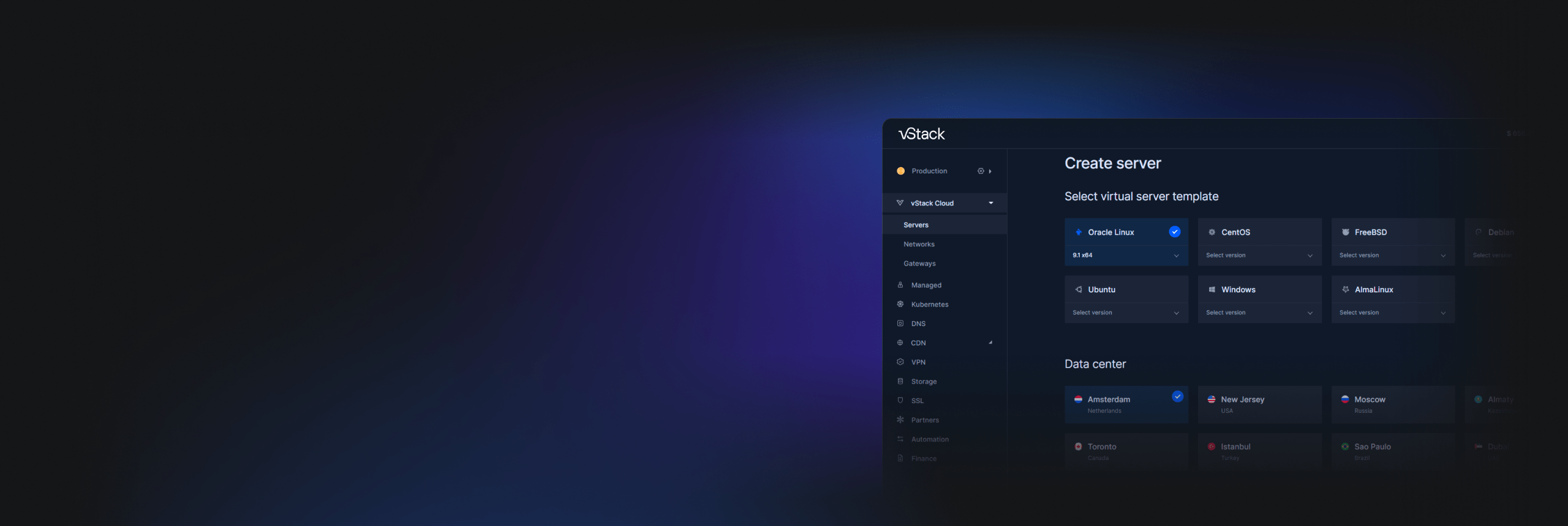 Licentieprogramma voor clouddienstengebaseerd op vStack-platform